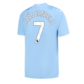 Manchester City Joao Cancelo #7 Hjemmedrakt 2023-24 Kortermet
